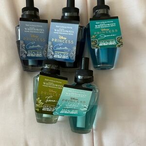 Bath & Body Works Wallflowers Disney Princess Refill Set - Blue and Green
